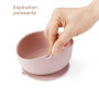 PandaEar Lot de 3 Bols Bébé en Silicone avec Ventouse et Couvercles | Silicone Alimentaire Sans BPA, Ventouse Antidérapante, Cou