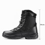 NORTIV 8 Bottes Hautes Militaires Rangers Homme | Antidérapante Botte de Combat Tactique Moto, Bottine pour extérieur Durable, C