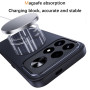 STARRYNOVA Coque Magnétique Compatible avec Xiaomi Poco F9 Ultra, Noir | Étui Compatible avec Chargement sans fil TPU Souple Bum