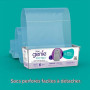 Litter Genie Poubelle à litière Easy Roll sans odeurs pour Le Bien être du Chat avec 2 recharges - 12 Mois pour Un Chat