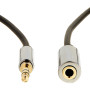Amazon Basics Auxiliaire Câble audio stéréo 3,5 mm - mâle-femelle, 1.83 m, noir