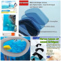 HSTWODE Lunettes de natation optiques avec correction visuelle | Dioptrie : de -0 à -6,0 | Anti-buée | Protection UV | Ajustemen