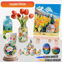 Funnasting Feutre Acrylique, 60 Couleur Stylos Acrylique, Pointe Pinceau | Marqueur Acrylique Permanent pour Coloriage, Verre, T