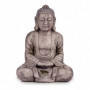 Figure décorative de jardin Buda Gris Polyrésine (25 x 57 x 42,5 cm) 159,99 €