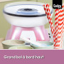 Gadgy Machine à Barbe à Papa pour la Maison - Candy Floss Machine - Rose | Pour Fêtes d'Anniversaire – S’Utilise avec du Sucre o