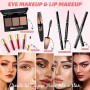 Coffret Maquillage Femme, Kit Maquillage Ado Fille Professionnel Complet avec Trousse de Maquillage, Coffret Cadeau Maquillage a