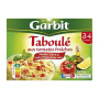 GARBIT - Tabouléaux Dés De Tomates Fraiches Citron Menthe 3/4 Personnes 525G - Lot De 4