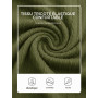 Runcati Polo à manches courtes en tricot pour homme - Coupe droite - Couleur unie - Boutonnière - Polo de golf basique pour les 