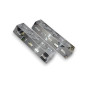 BricoShopping Paire de diffuseur de Chaleur pour Barbecue à gaz de Rechange en Acier Inoxydable 430 Grille pour brûleur, Rideau