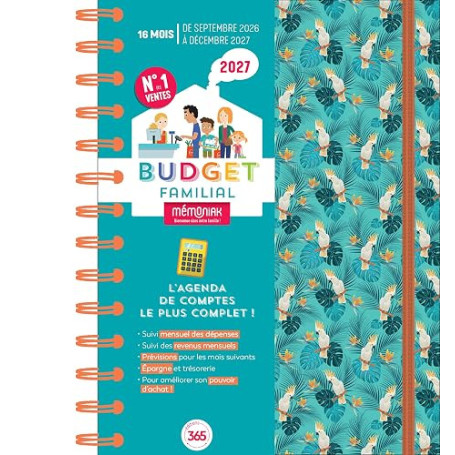 Budget familial Mémoniak 2027, septembre 2026 à décembre 2027