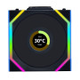 Lian Li UNI FAN SL Wireless LCD L?fter, ARGB, PWM - 120 mm, schwarz