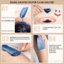 KOTAMU chauffe cire epilation avec 600 g de perles de cire et bol silicone | Avec 600 g de perles de cire, bol en silicone, spat