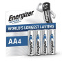 Energizer Ultimate Lithium Piles AA (Lot de 4), la Plus Durable au Monde | Longue durée pour appareils à Haute consommation, Emb