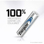 Energizer Ultimate Lithium Piles AA (Lot de 4), la Plus Durable au Monde | Longue durée pour appareils à Haute consommation, Emb