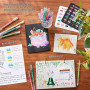 Shuttle Art 30 Stylo Gel Couleur 0,6mm, Stylo Couleur Pointe Fine pour Papier Noir pour Enfant Adulte Coloriage Ecriture Dessin