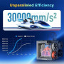 Flashforge Creator 5 Imprimante 3D, 4 Têtes Indépendantes, Multicolore | Zero Purge Waste, 600mm/s Haute Vitesse, Multi-Matériau