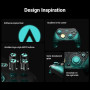 GameSir G7 Pro 8K PC Manette Sans Fil Esports - 8000Hz Polling, Sticks Mag-Res TMR Gen-2, Touches Macro, Contrôle de Mouvement,