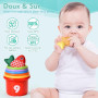 Yitical Jouet Bebe 1 an, Montessori Pêche a la Ligne Jeux pour Enfant 6 9 12 18 Mois, Educatif Jeu Bébé, Cadeau pour Fille Garco