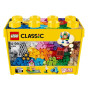 LEGO Classic Boîte de Briques créatives Deluxe 10698 | Jouet pour garçon ou fille dès 4 ans, jeu créatif avec rangement, fenêtre