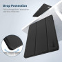 EasyAcc Coque pour Samsung Galaxy Tab S10 FE+ 13,1 Pouces 2025 avec Pen Porte-Stylet, Étui de Protection Ultra Fin Housse en TPU