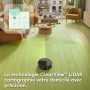 iRobot Roomba 115 Combo+Base AutoEmpty - Robot Aspirateur Laveur 2en1 - Puissance d'Aspiration 15KPa - Brosse latérale étendue -
