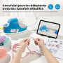 Caydo Tricotin Automatique Pro, i Cord Machine à Tricoter Électrique | Machine Tricoter électrique Mains Libres,Puissante Réglab
