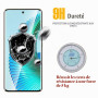WFTE [Lot de 2] Verre Trempé pour Honor Magic 6 Lite 5G/X9b/X50, 3D Couverture Complète Film de Protection d'écran avec Haute Tr