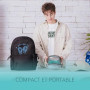 LOKLIK Impress Presse à Chaleur Automatique pour Personnaliser les Casquettes, Chapeaux en Textile – Presse à Chaleur – Fonction