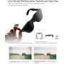 RayNeo Air 4 Pro Lunettes AR/XR, écran HDR10, Puce Vision 4000, cinéma virtuel 201", Audio de Bang & Olufsen, 3D pour Films et J