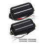 FLEOR Micro à haut rendement Deux micros Humbucker Hot Rail Jeu de micros chevalet et manche Micro humbucker pour guitare électr