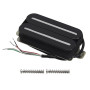 FLEOR Micro à haut rendement Deux micros Humbucker Hot Rail Jeu de micros chevalet et manche Micro humbucker pour guitare électr