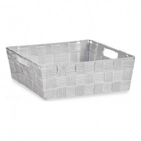 Panier Tressée Tissu Blanc (23 x 8 x 27 cm) 21,99 €