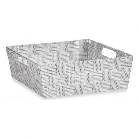 Panier Tressée Tissu Blanc (23 x 8 x 27 cm) 21,99 €