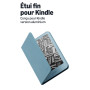 Nouvel étui fin avec fixation aimantée pour Amazon Kindle en aluminium : étui de protection léger et pliant, conçu dans un souci