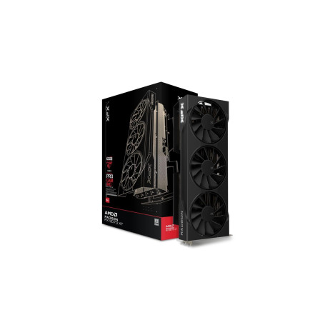 XFX Swift AMD Radeon RX 9070XT Édition Gaming à Triple Ventilateur avec 16 Go de GDDR6 HDMI 3xDP, AMD RDNA™ 4 (RX-97TSWF3BA)