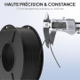 ELEGOO Pack de 8 Bobines de Filament PLA+ 8 Couleurs 8 * 250g 1,75mm | Précision Dimensionnelle +/- 0,02mm, 8 Bobines de 250g, M