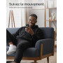 Spigen Liquid Air Coque pour Google Pixel 10a - Noir Mat | Motif géométrique avec grip antidérapant, Technologie Spigen Sound Tu