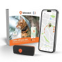 Weenect Chat XS - Mini Collier GPS pour Chat | Abonnement requis | Plus petit du marché • Une position par seconde • Sans limite