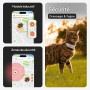Weenect Chat XS - Mini Collier GPS pour Chat | Abonnement requis | Plus petit du marché • Une position par seconde • Sans limite