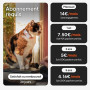 Weenect Chat XS - Mini Collier GPS pour Chat | Abonnement requis | Plus petit du marché • Une position par seconde • Sans limite