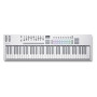 Novation Launchkey 61 White MK4 Clavier Maître USB MIDI | USB, 61 touches semi-lestées, blanc, 16 pads avec aftertouch polyphoni
