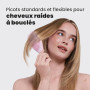Tangle Teezer Ultimate Detangler Brosse à Cheveux Démêlante pour Cheveux Secs et Mouillés, Picots à 2 Niveaux, Réduit la Casse e