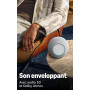 Amazon Echo Studio (nouvelle génération) : format compact, audio 3D immersif et Dolby Atmos (graphite), avec accès anticipé à Al