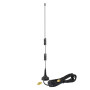 Bingfu Antenne RTL SDR Bi-Banda 978MHz 1090 MHz 7 dbi Mâle SMA et MCX | Base Magnétique, Câble 3 m, pour Récepteur ADS‑B Aviatio