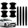 Protecteur Poignée Porte Voiture pour VW T-ROC R-Line 2019-2026 | Caoutchouc Épaissi Résistant Anti Rayures et Chocs Installatio