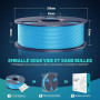 SUNLU PLA+ Filament 1.75mm, Durabilité et Résistance Accrues | Filament PLA Plus pour imprimantes 3D FDM, Bobine de 1 kg, pla+ O