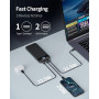 XGXL Batterie Externe 13800mAh, Slimmest 22.5W Power Bank,Batterie Portable USB C (Entrée/Sortie) PD3.0 QC4.0 Charge Rapide Char