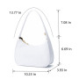 CYHTWSDJ Sac à bandoulière pour femme, joli sac à main fourre-tout avec fermeture éclair