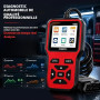 Valise Diagnostic Auto Multimarque, OBD2 Diagnostic Français | 10 Fonctions Valise Diagnostic Voiture Défaillance Moteur pour BM
