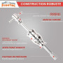 FreeTec 16 pièces Kit Extracteur Roulement Interieur, 8mm-58mm Arrache Roulement Interieur, Outil d'Extraction de Roulement de T